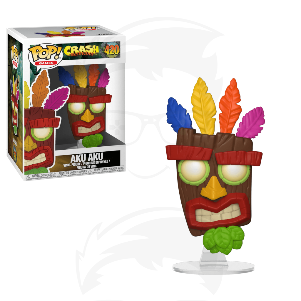 Pop! Games: Crash Bandicoot: Aku Pop! Games: Crash Bandicoot: Aku